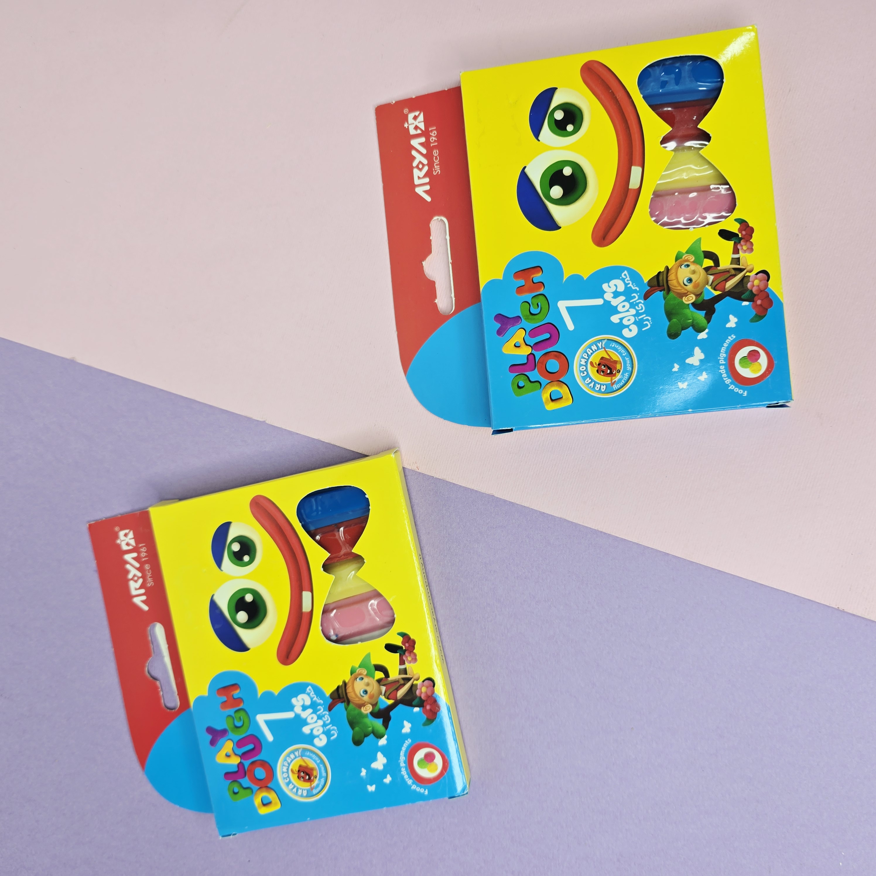 تصویر خمیر بازی 7 تایی آریا 